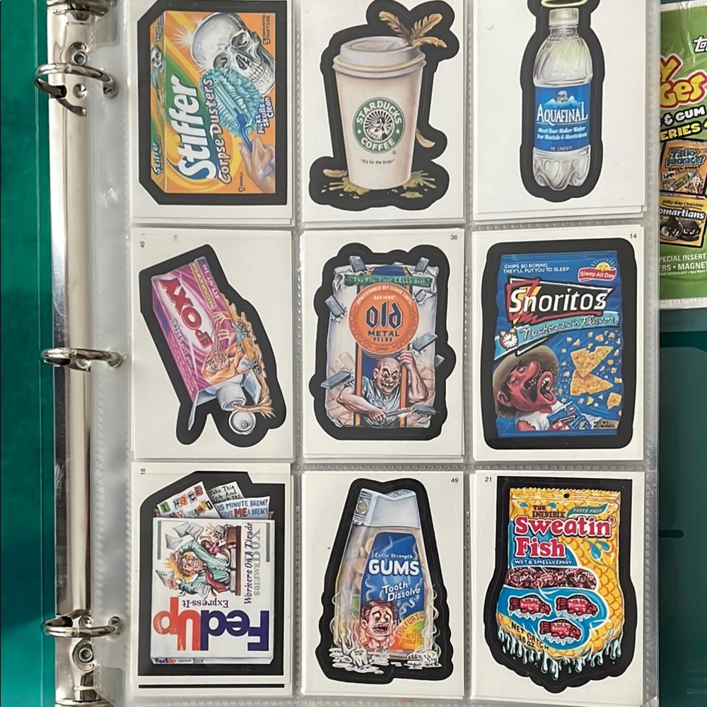 Wacky Packages 2005 Completed Puzzle with Duplicates